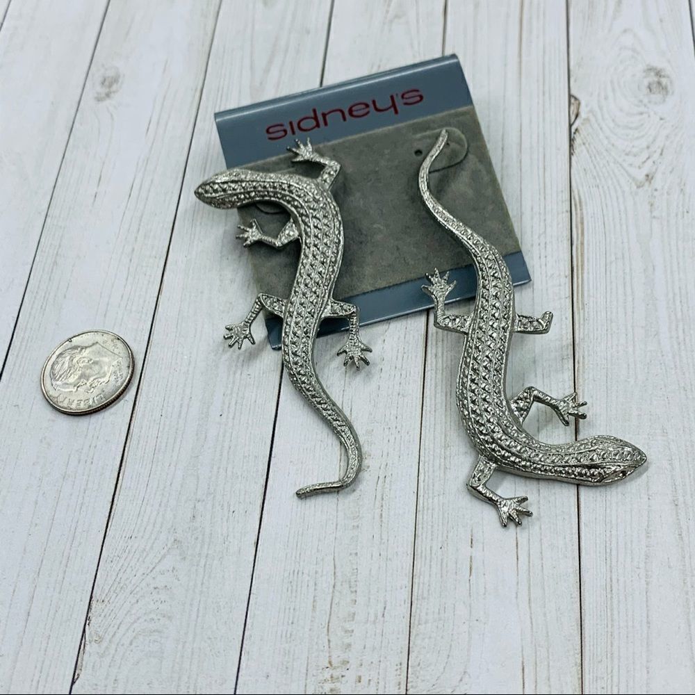 Sidney’s Lizard Earrings